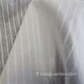 Tissu de motif à rayures 100% coton pour les vêtements